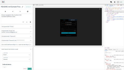 Inspect Visual Assertions